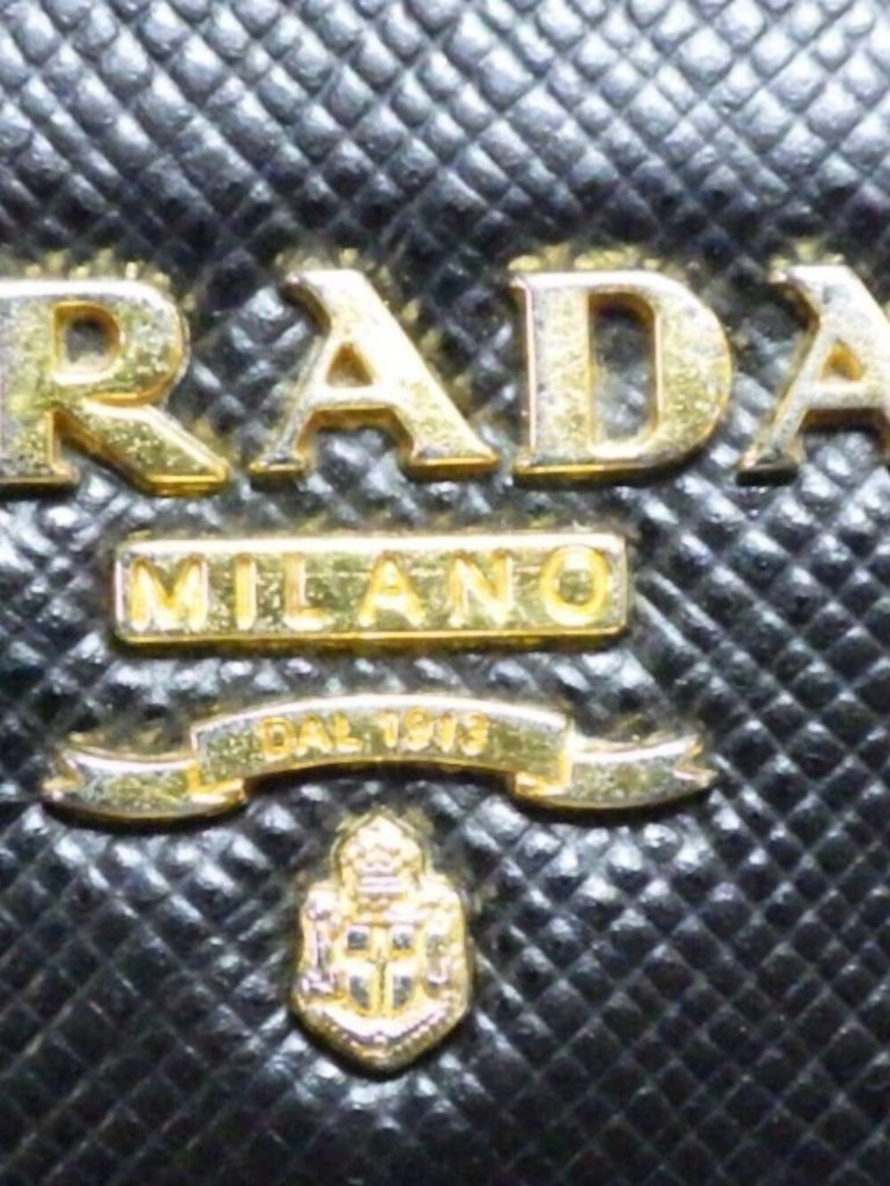 PRADA Saffiano Metal Long Wallet in Black - Picture 6 of 11